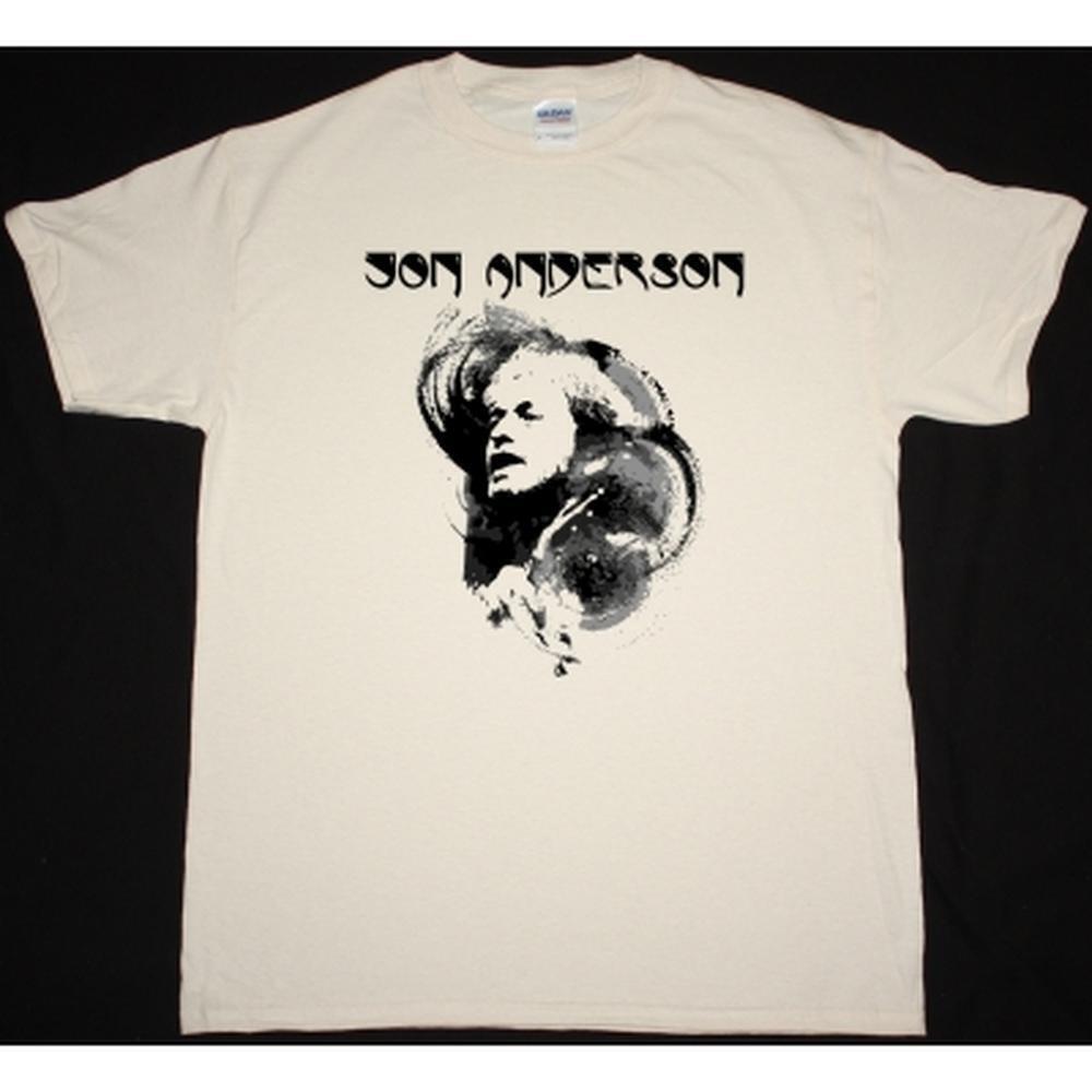 Jon Anderson Yes New Natural Color T-Shirt